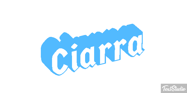 Ciarra Text effect