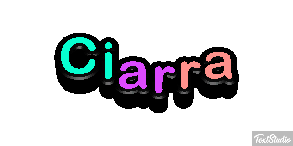 Ciarra Text effect