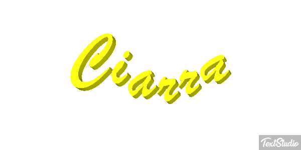 Ciarra Text effect