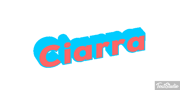 Ciarra Text effect