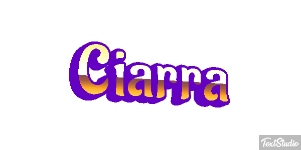Ciarra Text effect