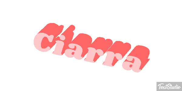 Ciarra Text effect