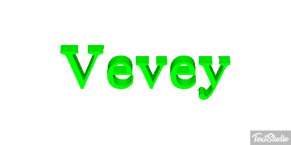 Vevey Efekt tekstowy