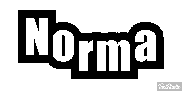 Norma Efekt tekstowy