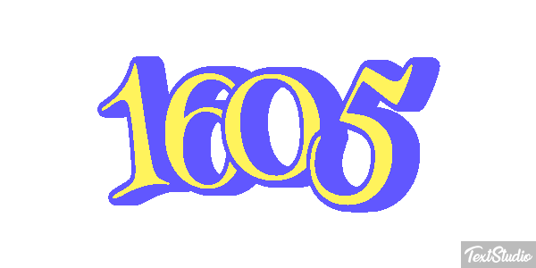 1605 Text effect