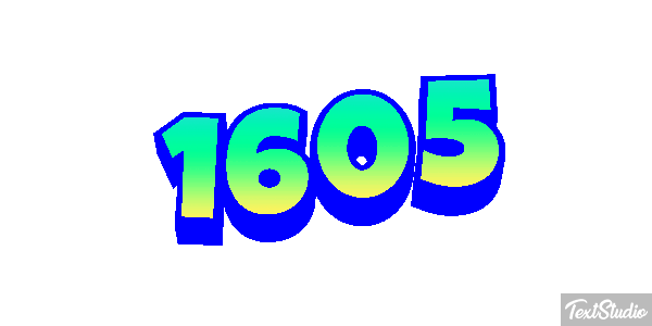 1605 Text effect