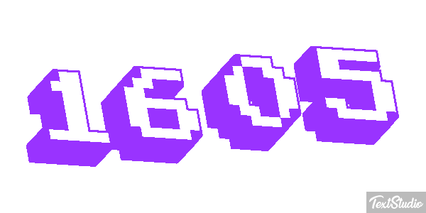 1605 Text effect