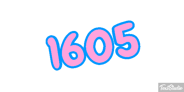 1605 Text effect