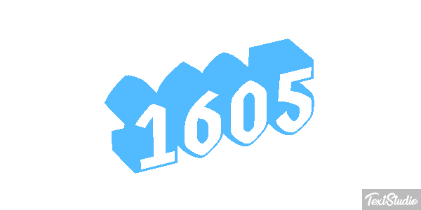 1605 Text effect