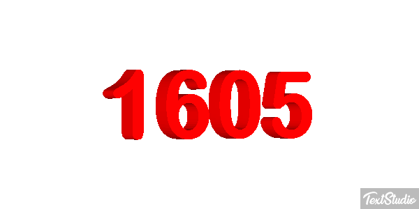 1605 Text effect