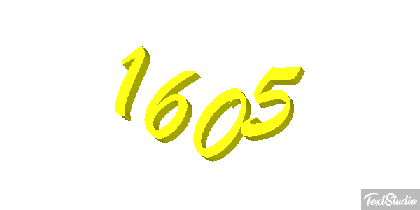 1605 Text effect
