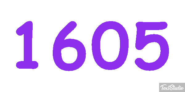 1605 Text effect