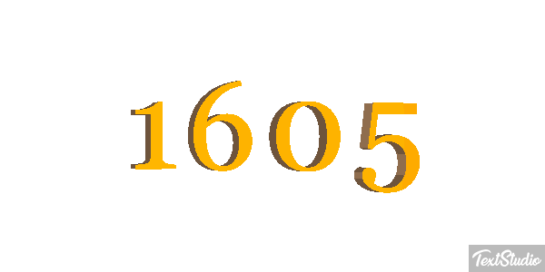 1605 Text effect