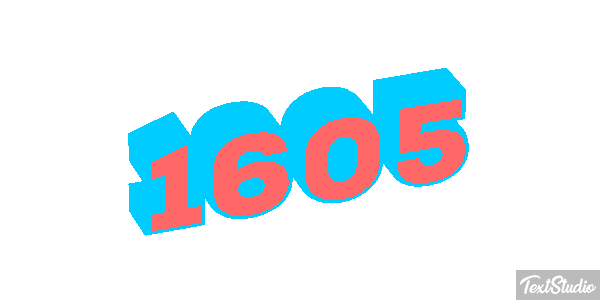 1605 Text effect