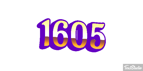 1605 Text effect