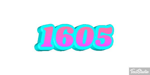 1605 Text effect