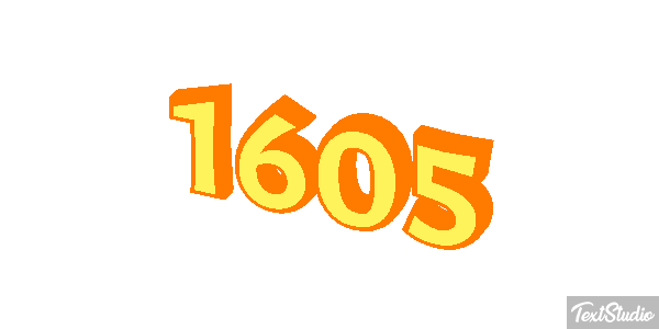 1605 Text effect
