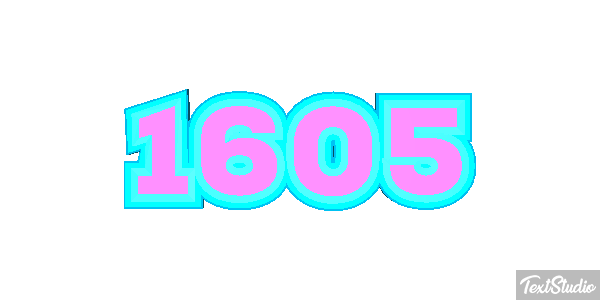 1605 Text effect