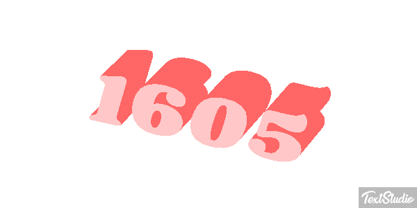 1605 Text effect