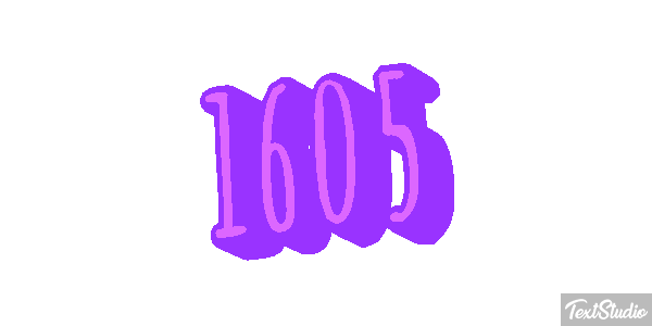 1605 Text effect