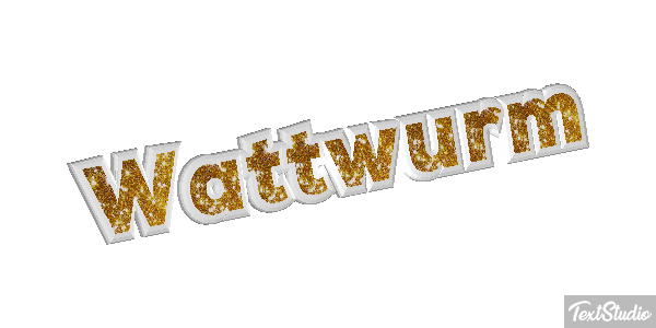 Wattwurm Texteffekt