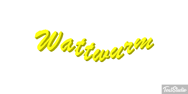 Wattwurm Texteffekt