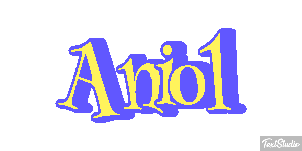 Anioł Efekt tekstowy