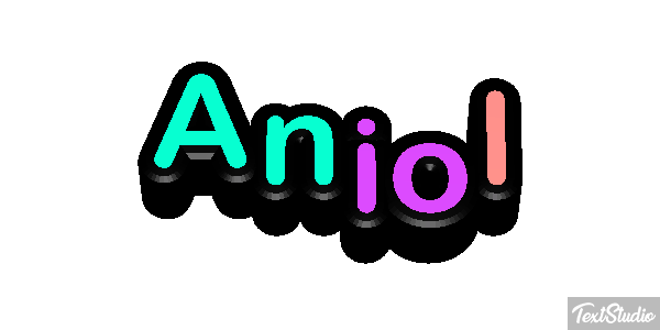 Anioł Efekt tekstowy