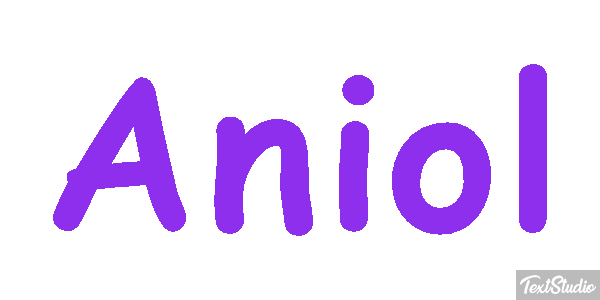 Anioł Efekt tekstowy
