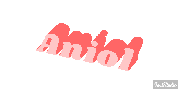 Anioł Efekt tekstowy