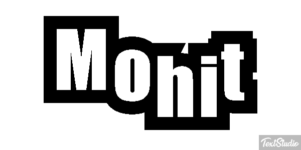 Mohit Tekst effect