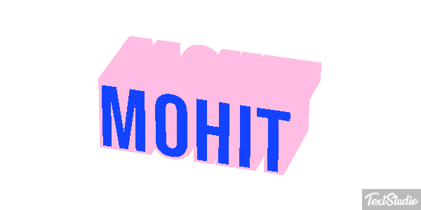 Mohit Tekst effect