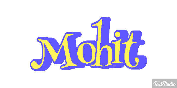 Mohit Tekst effect