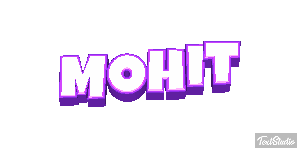 Mohit Tekst effect