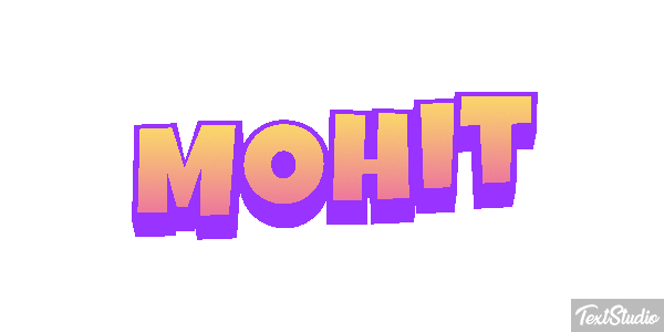 Mohit Tekst effect