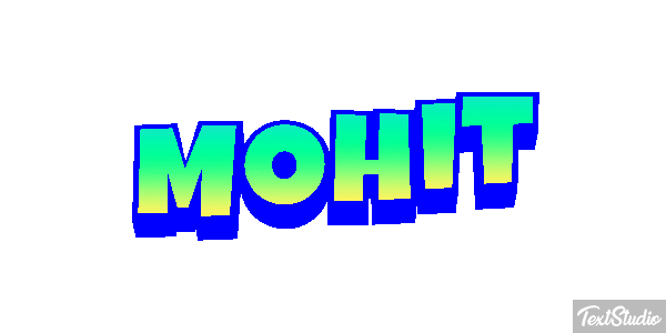 Mohit Tekst effect