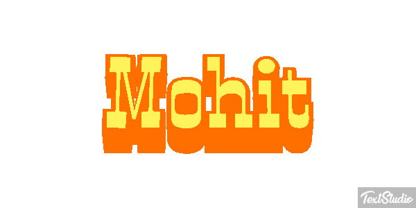 Mohit Tekst effect