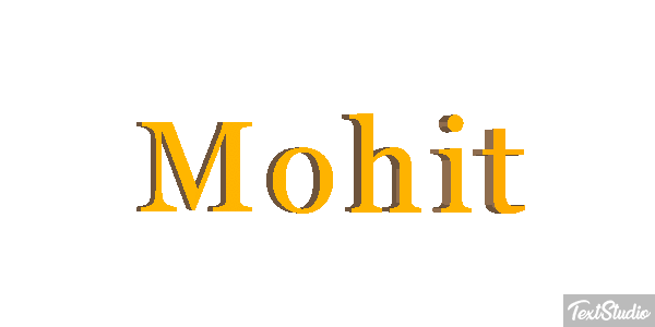 Mohit Tekst effect