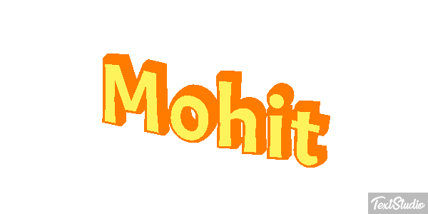 Mohit Tekst effect