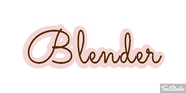 Blender Text effect