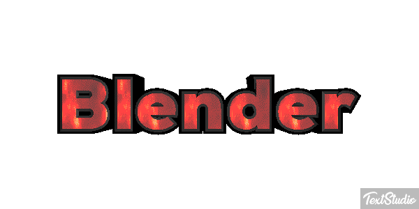 Blender Text effect