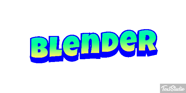 Blender Text effect