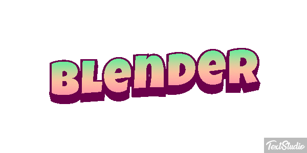 Blender Text effect