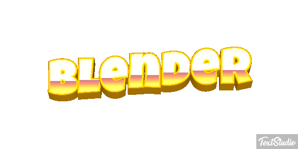 Blender Text effect