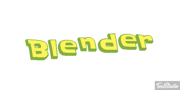 Blender Text effect
