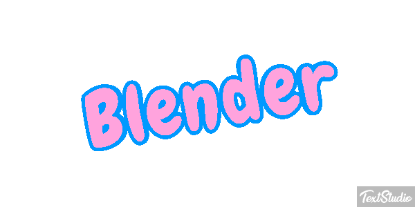 Blender Text effect