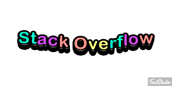Stack Overflow Metin efekti