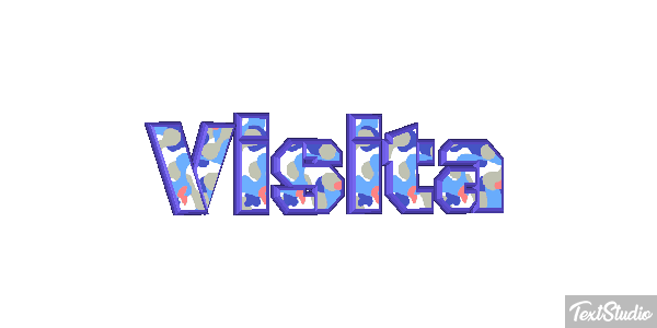 Visita Text effect
