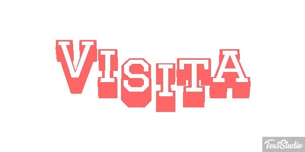 Visita Text effect