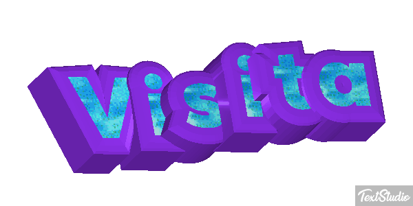 Visita Text effect
